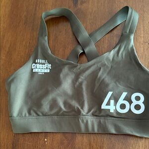 NOBULL CrossFit Games Olive Sports Bra